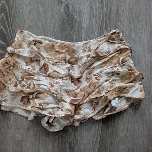 Free People Days Gone By Ruffled Shorts